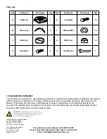 Preview for 3 page of True Value Four Seasons Courtyard RXTV-2003-SET 258712 Assembly Instructions