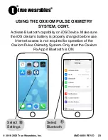 Preview for 23 page of True Wearables Oxxiom User Manual
