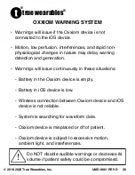 Preview for 39 page of True Wearables Oxxiom User Manual