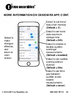 Preview for 62 page of True Wearables Oxxiom User Manual