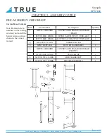 Preview for 14 page of True 012419 Owner'S Manual