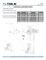 Preview for 30 page of True 16-FUS060002I Owner'S Manual