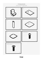 Preview for 2 page of True ARCA AA WT00 Assembly Instructions Manual