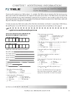 Preview for 49 page of True CS200 Owner'S Manual