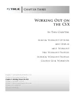 Preview for 18 page of True CSX Owner'S Manual