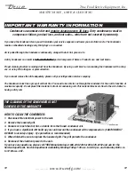 Предварительный просмотр 14 страницы True Food Prep TFP-32-12M-D-2 Installation Manual