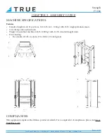 Предварительный просмотр 10 страницы True FT-900 Owner'S Manual