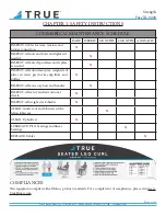 Preview for 9 page of True Fuse XL-0200 Owner'S Manual