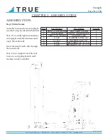 Предварительный просмотр 14 страницы True FUSE XL-1100 Owner'S Manual