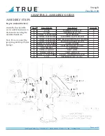 Предварительный просмотр 16 страницы True FUSE XL-1100 Owner'S Manual