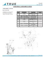 Предварительный просмотр 22 страницы True FUSE XL-1100 Owner'S Manual