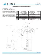 Предварительный просмотр 24 страницы True FUSE XL-1100 Owner'S Manual