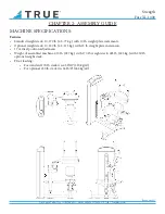 Preview for 10 page of True Fuse XL-1400 Abdominal Owner'S Manual