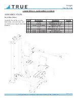 Preview for 18 page of True Fuse XL-1400 Abdominal Owner'S Manual