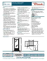 Предварительный просмотр 2 страницы True G4SM-23-RGS Specifications