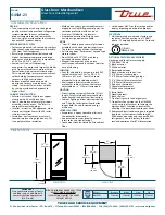 Предварительный просмотр 2 страницы True G4SM-23 Specifications