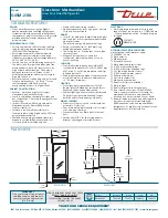 Preview for 2 page of True G4SM-23RL Specifications