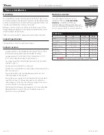 Preview for 4 page of True G4SM Installation Manual