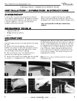 Preview for 7 page of True GDM-10 Installation Manual