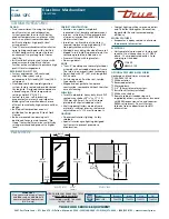 Preview for 2 page of True GDM-12FC Specifications