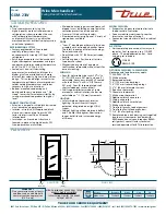 Preview for 2 page of True GDM-23W Specifications