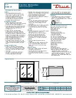 Preview for 2 page of True GDM-45 Specifications