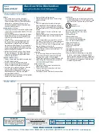 Preview for 2 page of True GDM-49W-RF Specifications