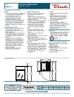 Предварительный просмотр 2 страницы True GDM-5F Specifications