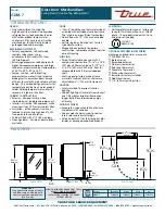 Предварительный просмотр 2 страницы True GDM-7 Specifications
