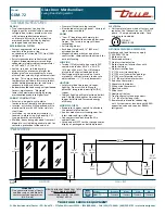 Preview for 2 page of True GDM-72 Specifications