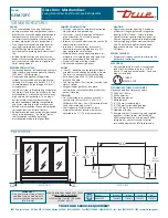 Предварительный просмотр 2 страницы True GEM-72FC Specifications