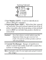 Предварительный просмотр 14 страницы True METRIX AIR Owner'S Booklet