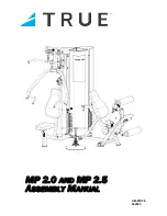 Preview for 1 page of True MP 2.0 Assembly Manual