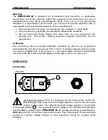 Preview for 8 page of True PRECISION 8i Operation Manual