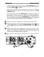 Preview for 13 page of True PRECISION 8i Operation Manual