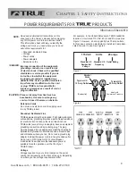 Предварительный просмотр 9 страницы True PS900 Owner'S Manual