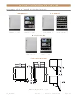 Предварительный просмотр 17 страницы True RESIDENTIAL ADA HEIGHT TUBADA-24-R/L-RG-A-S Installation Manual And User'S Manual