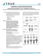 Предварительный просмотр 9 страницы True ST1000 Manual