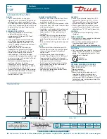 Preview for 2 page of True T-12F Specifications