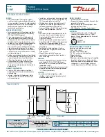 Предварительный просмотр 2 страницы True T-19F Specifications