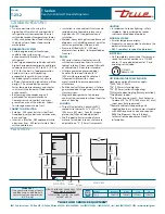 Preview for 2 page of True T-23-2 Specifications