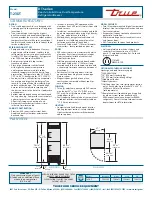 Preview for 2 page of True T-23DT Specifications