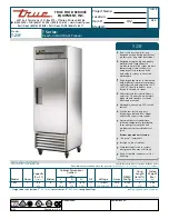 True T-23F Specifications предпросмотр