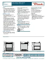 Предварительный просмотр 2 страницы True T-24-GC-S Specifications