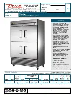 True T-49F-4 Specifications preview