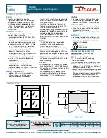 Предварительный просмотр 2 страницы True T-49G-4 Specifications