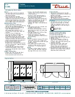 Preview for 2 page of True T-72FG Specifications