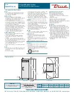 Предварительный просмотр 2 страницы True TA1HPT-1S-1S Specifications