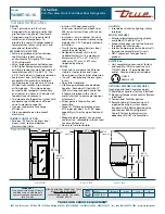 Preview for 2 page of True TA1RRT-1G-1S Specifications