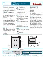 Предварительный просмотр 2 страницы True TA2DT-4HS Specifications